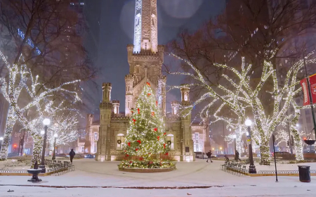Viva una Navidad única en Estados Unidos y la magia de la estación invernal